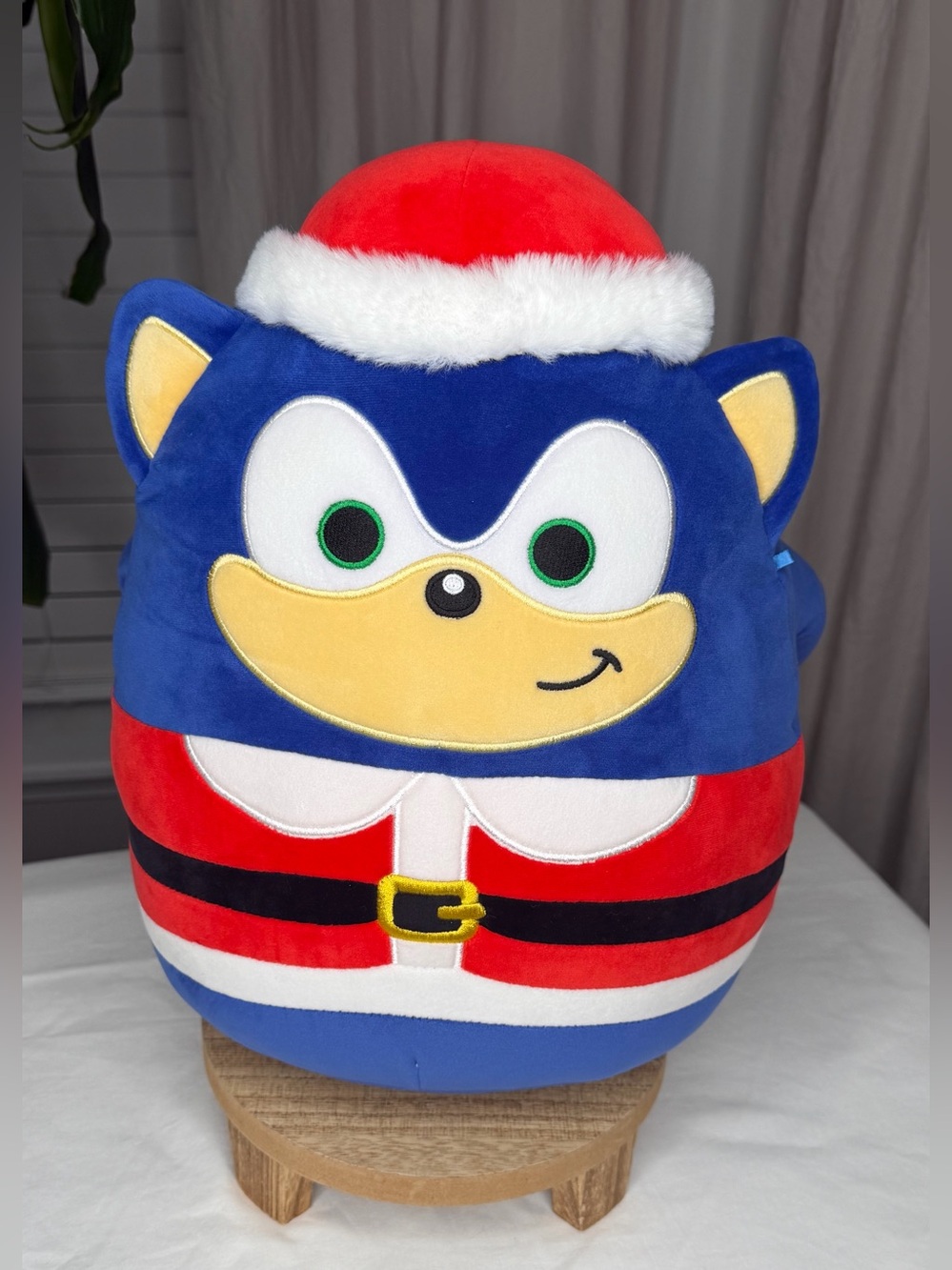 Squishmallows Sonic Santa 12" Plush Target Exclusive Holiday Edition SEGA